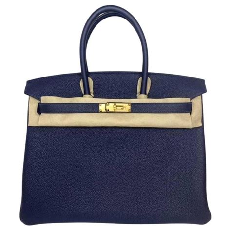 hermes birkin blue nuit|Hermès Bleu Nuit Togo Birkin 35 Gold Hardware, 2024 Available .